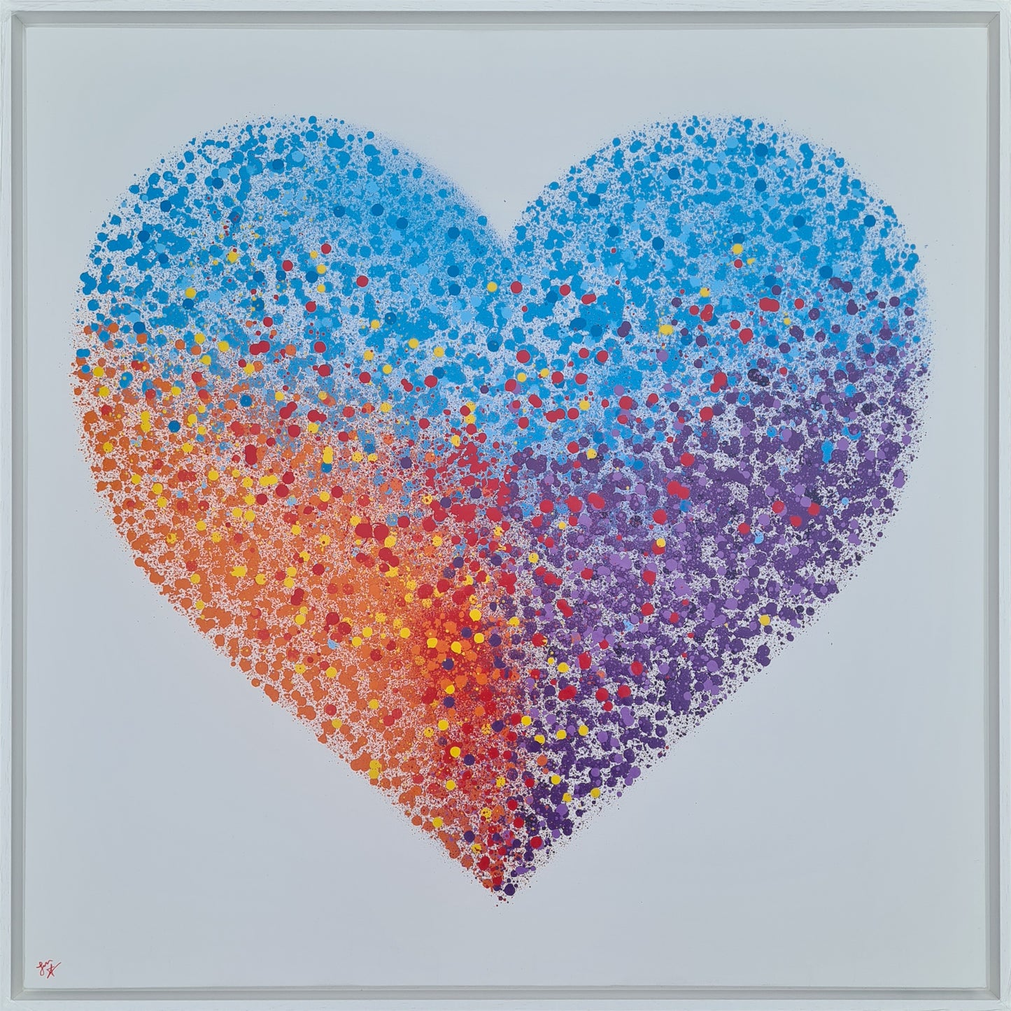 A Vibrant heart (XL)