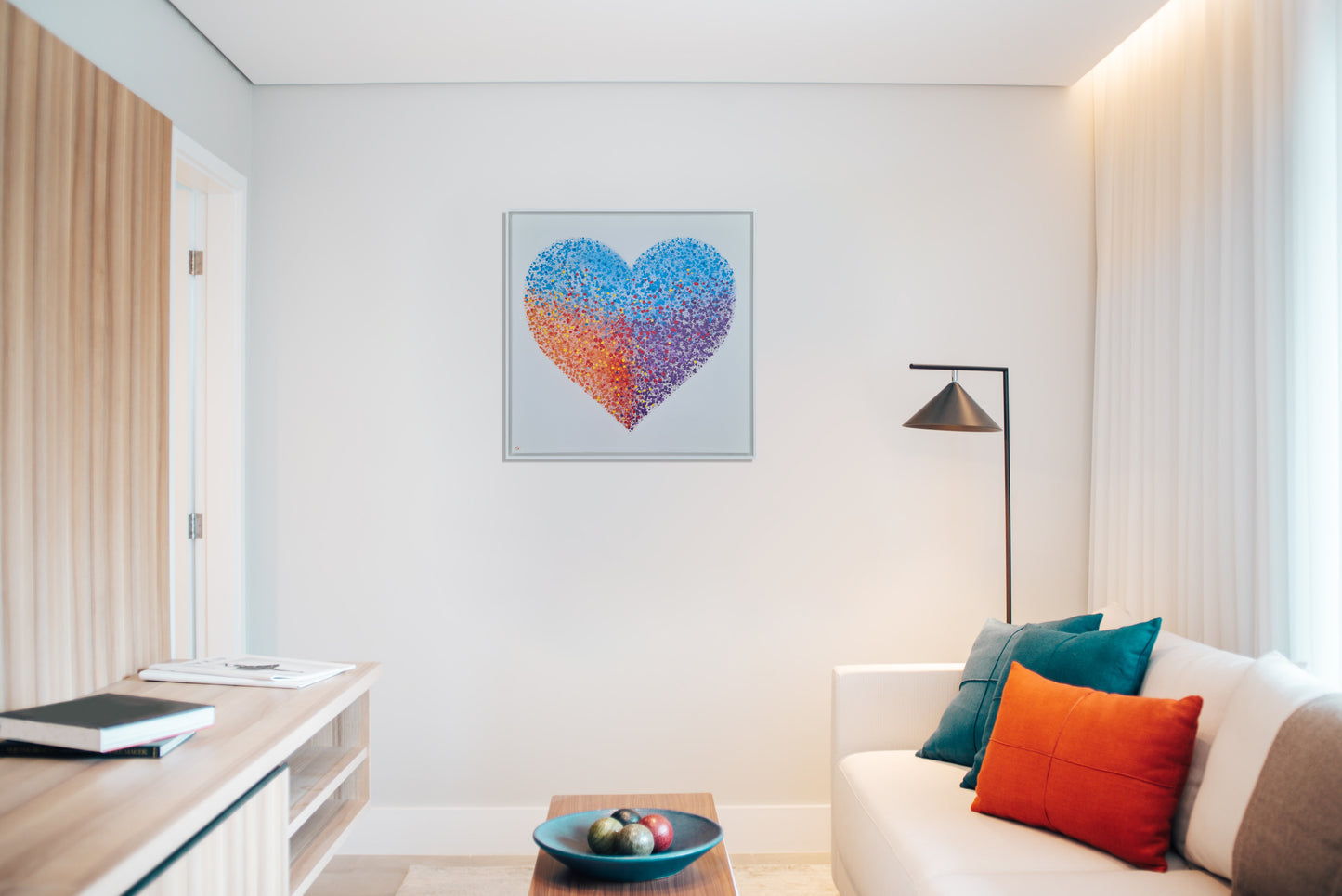 A Vibrant heart (XL)