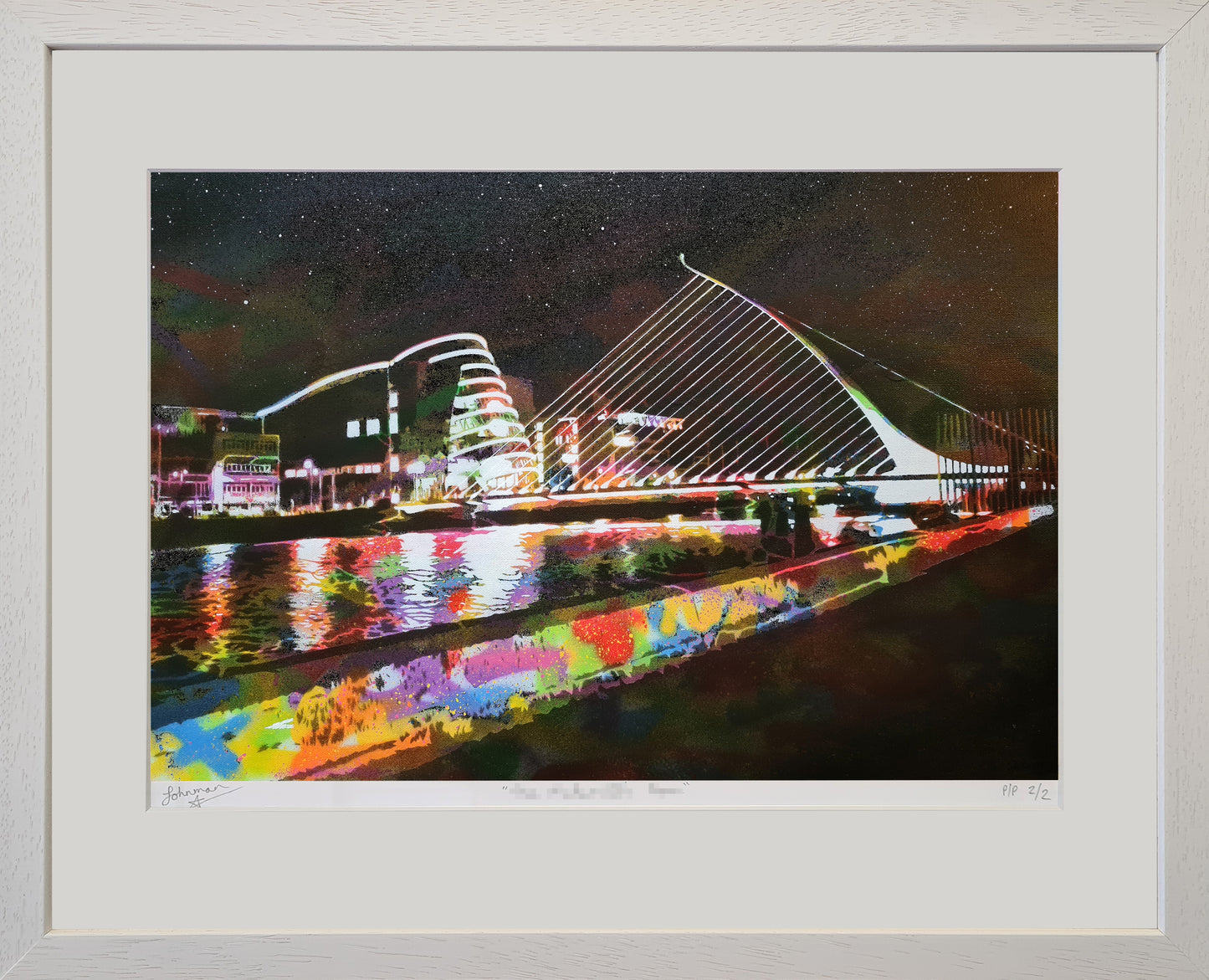 Liffey Lights. - Fine Art Giclée Print