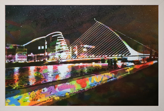 Liffey Lights. - Fine Art Giclée Print