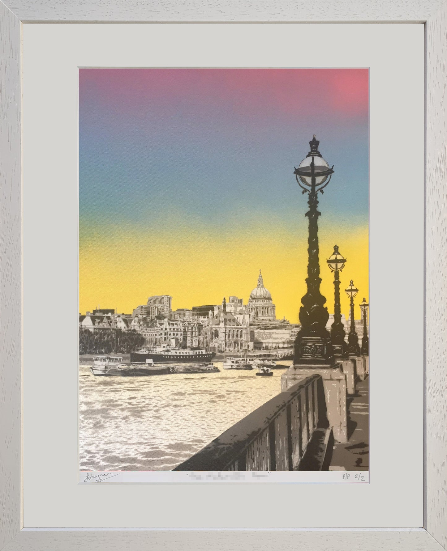 View of St Paul's - Fine Art Giclée Print